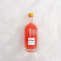 500ml Empty Bottle Glass 750ml Liquor High End Home-made Cider Juice Bottle  Clear Wine Bottles with Sealed Lids